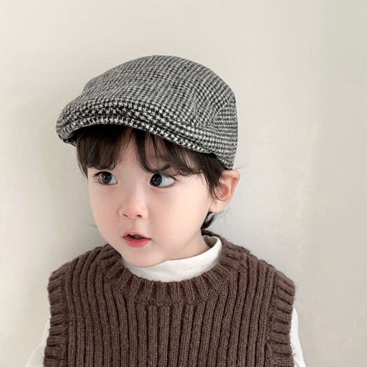 秋冬新款男童贝雷帽儿童毛呢鸭舌帽子宝宝保暖前进帽亲子帽英伦风,童装/婴儿装/亲子装,帽子,淘宝优惠券,粉丝福利购,淘宝优惠卷
