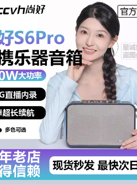 尚好 S6PRO 升级款乐器音箱 电吹管萨克斯笛子二胡口琴通用扩音器