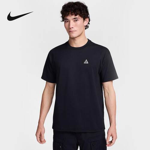 Nike耐克短袖男子2025夏季新款ACG休闲运动圆领透气T恤HJ0799-010