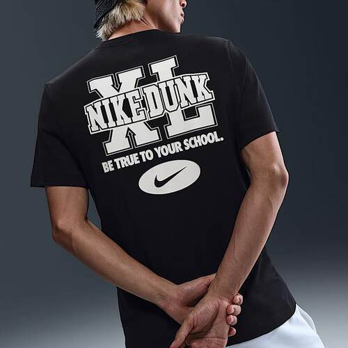 NIKE耐克短袖男2025夏季dunk针织休闲透气运动半袖T恤HJ0773-010