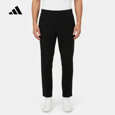 adidas阿迪达斯运动裤男装2026春梭织休闲透气耐磨九分长裤KV5997
