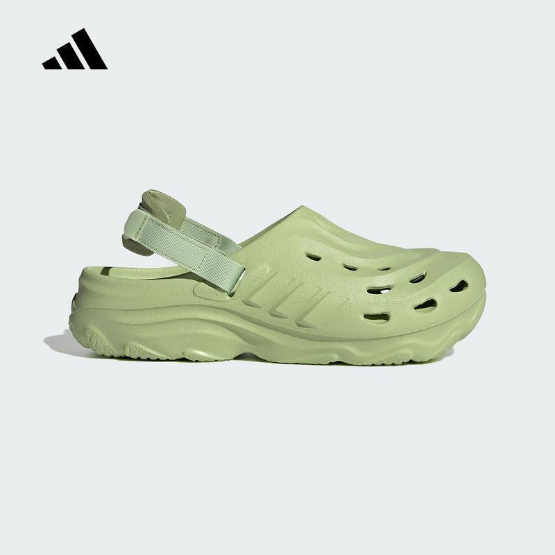 adidas阿迪达斯男女鞋2025夏季新款中性休闲沙滩凉鞋洞洞鞋JR7547