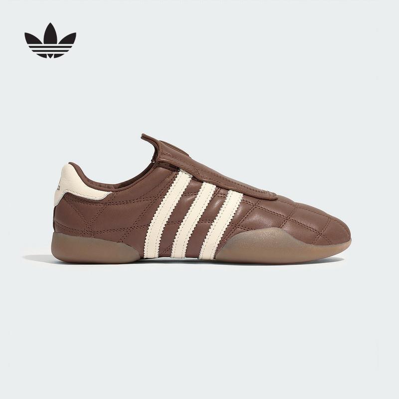 阿迪达斯三叶草女鞋2025秋季 ADIDAS TAEKWONDO 拳击运动鞋JR6017