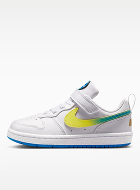 Nike耐克童鞋COURT儿童板鞋魔术贴运动鞋IH4049IR3999IR3998