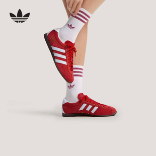 阿迪达斯三叶草女鞋 KJ3957 2026夏ANFU安福低帮薄底复古运动休闲鞋