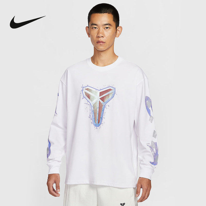 Nike耐克长袖T恤男2025冬科比系列宽松休闲针织套头衫 IM7749-100