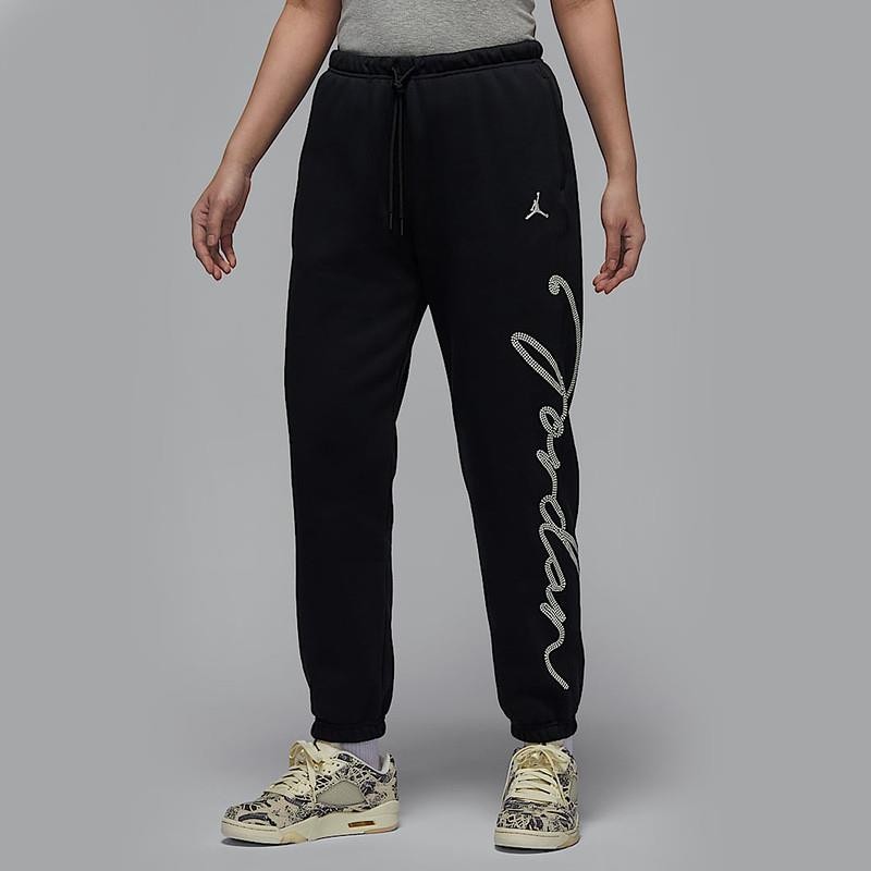 NIKE耐克女裤2025春季新款Jordan加绒针织休闲运动长裤HJ0209-010