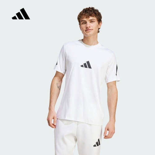 adidas阿迪达斯短袖男2026夏Z.N.E休闲圆领透气T恤JE3078 JE3069