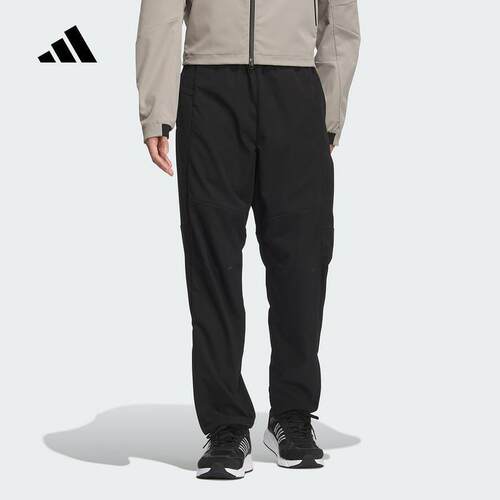 adidas阿迪达斯男裤2025春季新款宽松透气运动休闲梭织长裤JM2090