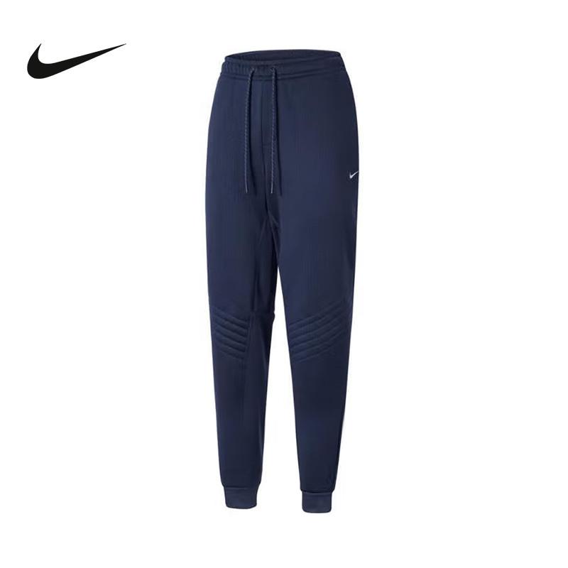 NIKE耐克男裤2024冬新款针织训练束脚裤加绒运动保暖裤FZ1110-451