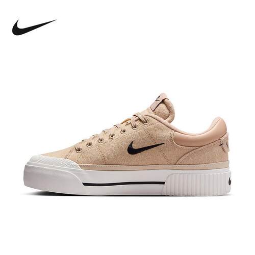 NIKE耐克女鞋2024冬季新款COURT LEGACY LIFT休闲板鞋FZ2606-200