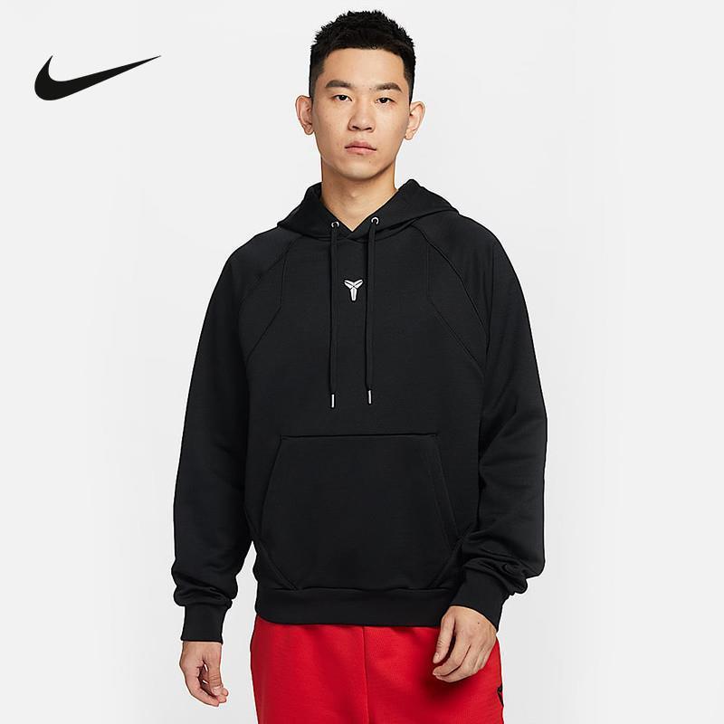 Nike耐克卫衣男子2025春季KOBE科比系列加绒连帽套头衫HJ8110-010