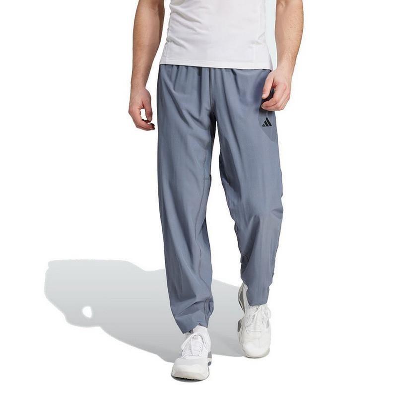 adidas阿迪达斯男裤2025夏季新款梭织训练运动速干透气长裤JD0341