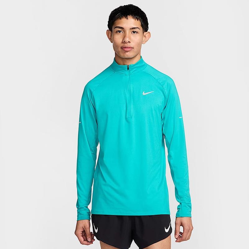 Nike耐克长袖T恤男25春季跑步训练防晒速干运动套头衫HV2181-345