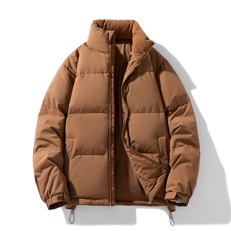 2023冬季新款男士羽绒服立领加厚保暖新国标简约时尚情侣款羽绒服