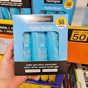 现货加拿大Neutrogena露得清水活保湿防晒乳防晒霜SPF50 88ml