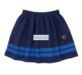 Wyn Blue Smiley Striped Skirt