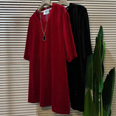 女装 烫钻丝绒半袖 T恤衫 加大码 胖妹妹纯色简约气质轻熟风短袖 上衣