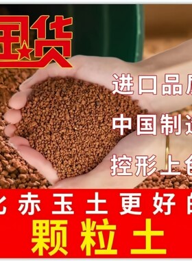 国产赤玉土盆景硬质多肉专用