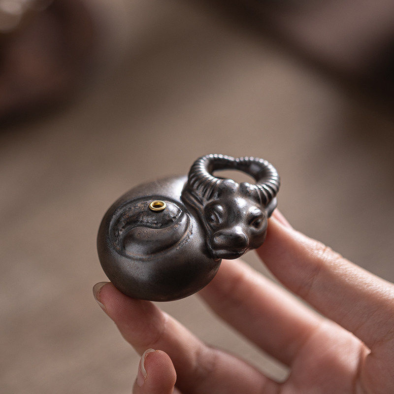 扭转乾坤小牛线香插创意小香炉线香座檀香家用室内线香插香器香道,餐饮具,茶宠摆件,淘宝优惠券,粉丝福利购,淘宝优惠卷