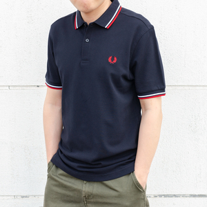 美国正品Fred Perry 麦穗FP男女经典潮牌M3600翻领T恤短袖polo衫