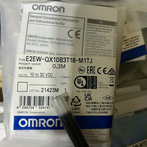 可维修E2EW-QX10B3T18-M1TJ 0.3M3，欧姆龙