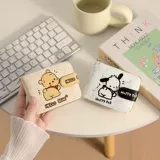 Милый мультяшный картхолдер, вместительная и большая портативная сумка через плечо, ультратонкий маленький кошелек для водительских прав