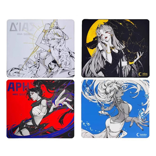 奥林匹斯电竞鼠标垫小号办公快捷键大全游戏桌面加厚锁边桌垫可爱