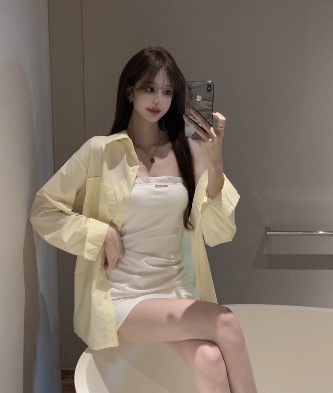 Real price! Brassiere skirt + shirt