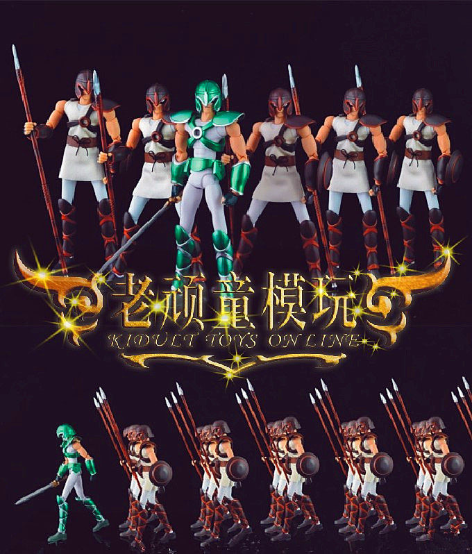 现货现货鑫旺xw圣斗士模型杂兵