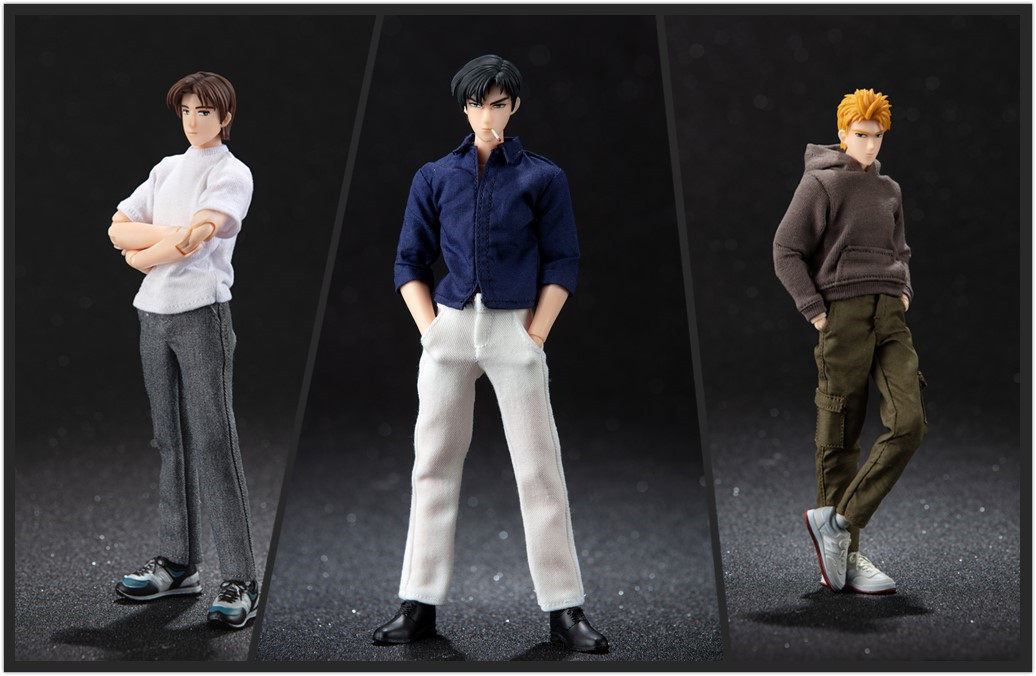 现货 gt 大圣模型 942toys 头文字d 高桥凉介 启介 藤原拓海 可动