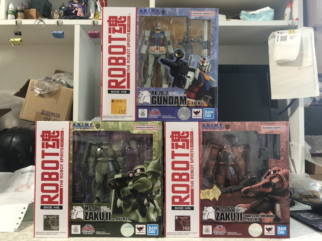 R魂RX-78-2元祖高达红扎古