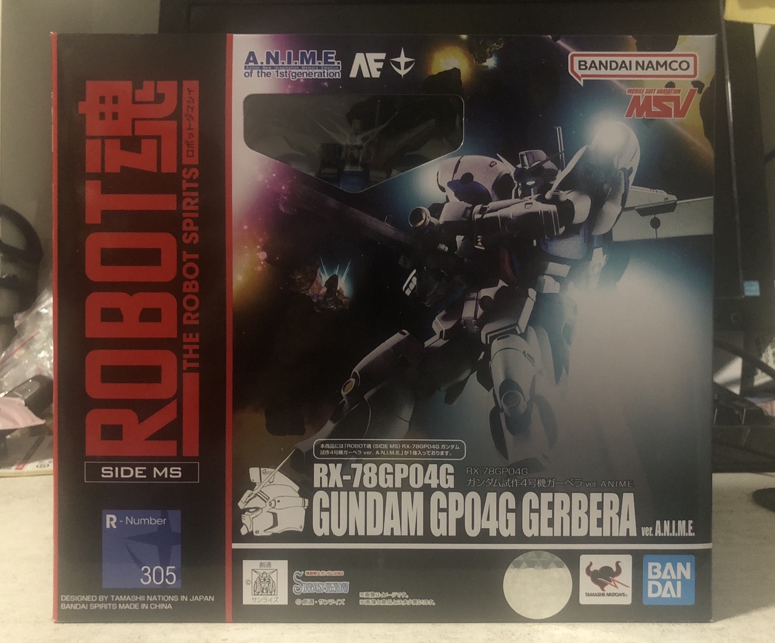 ROBOT魂GP04G高达试作4号机