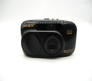 美能达zoom70变焦傻瓜胶卷照相机故障机当配件摆件道具出af