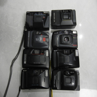 二手胶卷相机傻瓜相机旁轴胶片机坏机报废充数收藏拆配件理光xf30