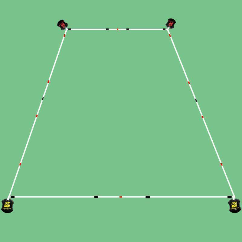 便携式羽毛球场地边界线快速户外室外室内标准单打双打场地线