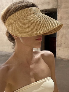 Cote d'Azur南法蔚蓝海岸大檐空顶遮阳帽