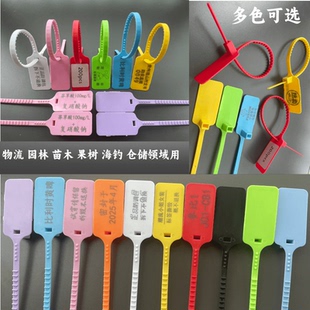 一次性塑料吊牌挂签网线记号标识牌电线电缆塑料牌防水标签扎带钓