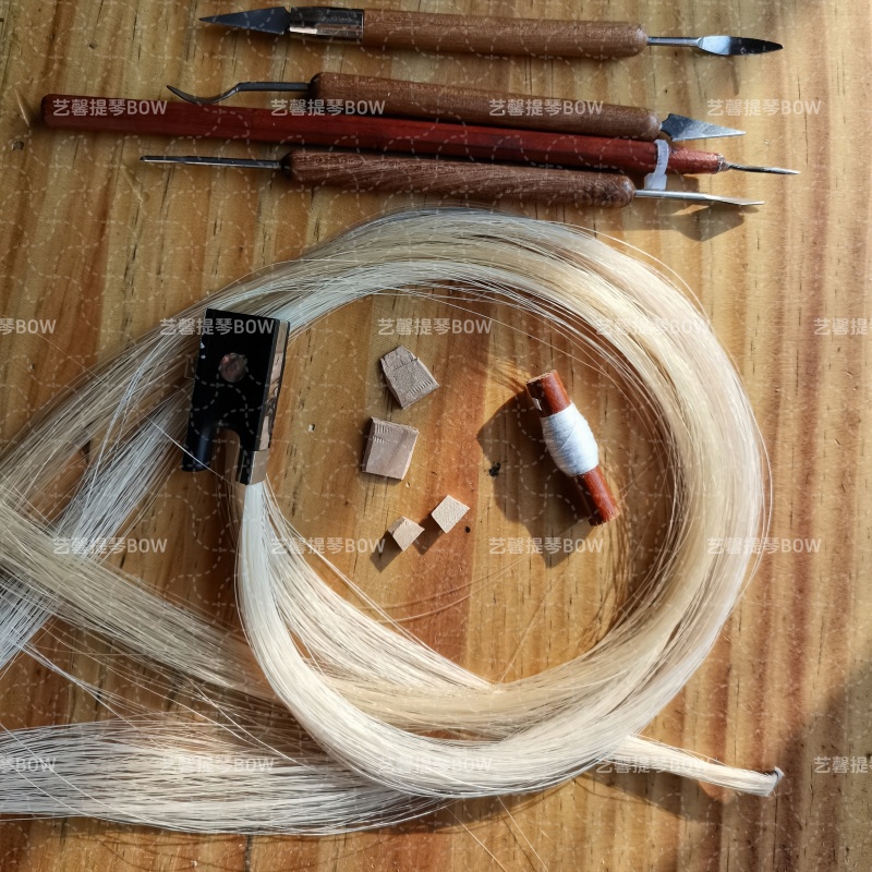 提琴琴弓换弓毛 换马尾 维修 调整 保养 可线下线上服务 顺丰快递