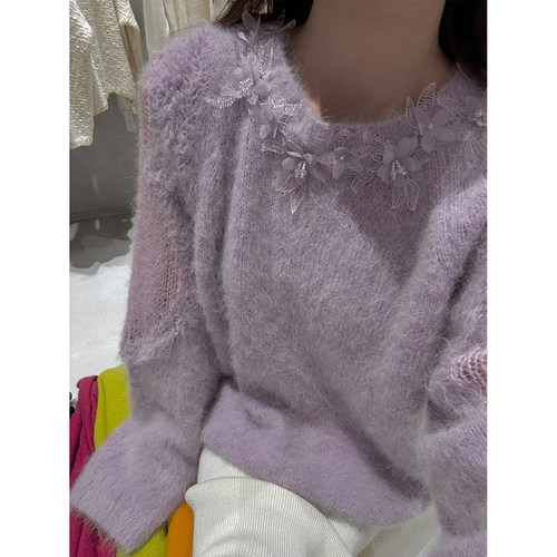 一件很仙的毛衣~温柔feel羊驼毛