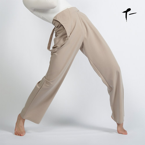 涂一舞品现代舞练功裤表演服显瘦