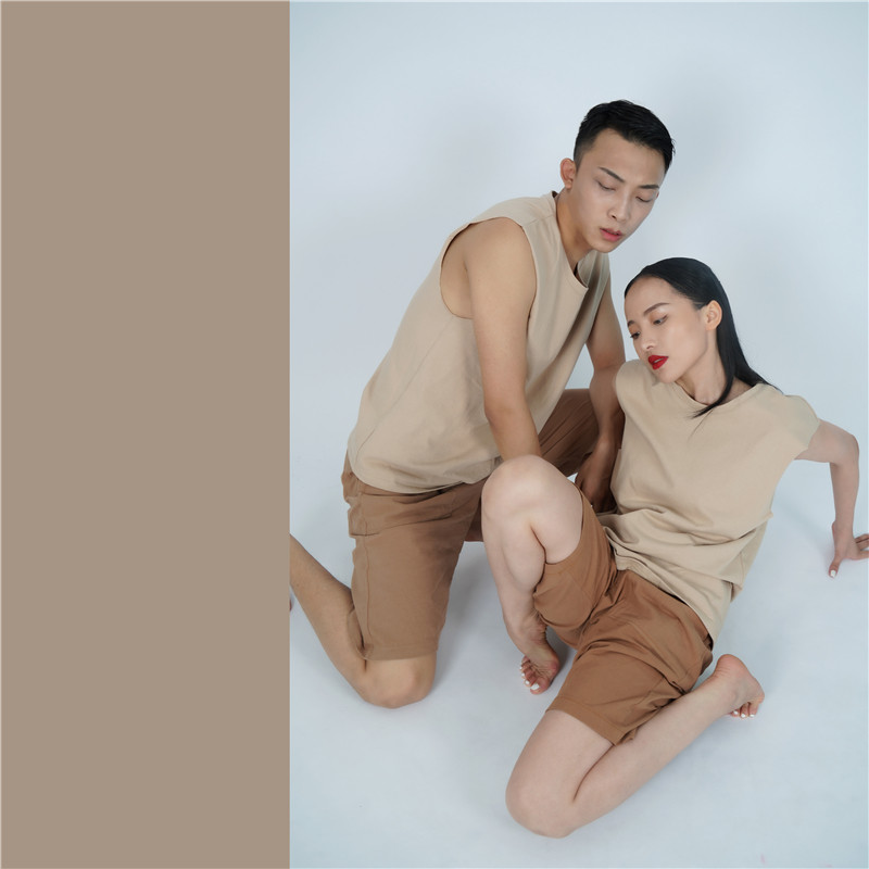 无袖背心同款宽松大码显瘦现代舞图片