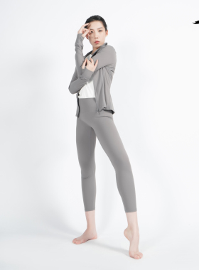 涂一TF0912舞蹈练功裤女士弹力紧身七分瑜伽裤形体裤古典舞芭蕾裤