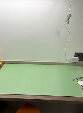 史努比SNOOPY护眼绿蓝色男孩子环保精品一张纸写字餐垫桌垫鼠标垫