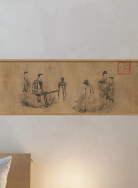 高清微喷纯棉油画布橙湖精品定制