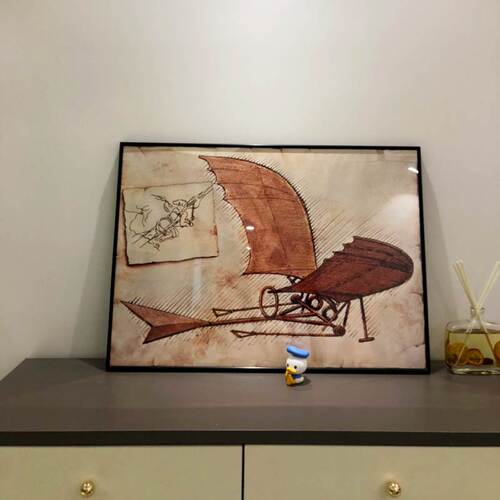 高清微喷纯棉油画布橙湖精品定制