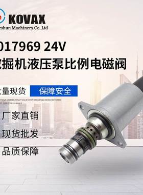 KOVAX挖掘机零件液压泵SY335 1017969 24V挖掘机液压泵比例电磁阀