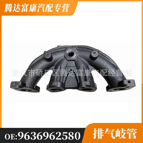 适用标致207 307雪铁龙C2 C3 1.4 排气岐管(前)9636962580 0341G2