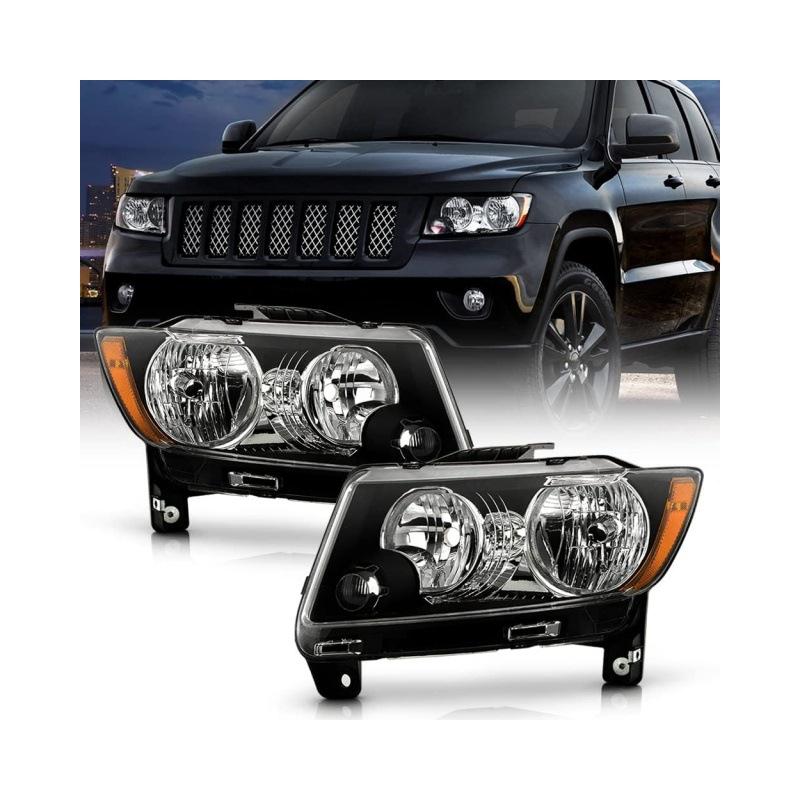 适用于2011-2013款吉普Jeepgrandcherokee大灯前照灯