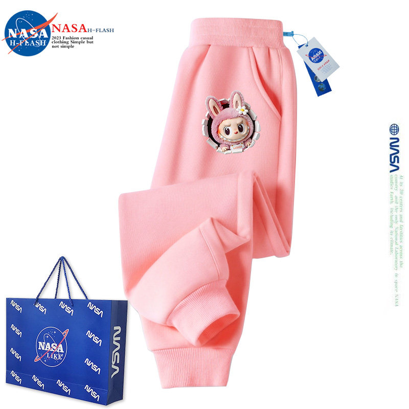 NASA联名女童拉布布束脚卫裤
